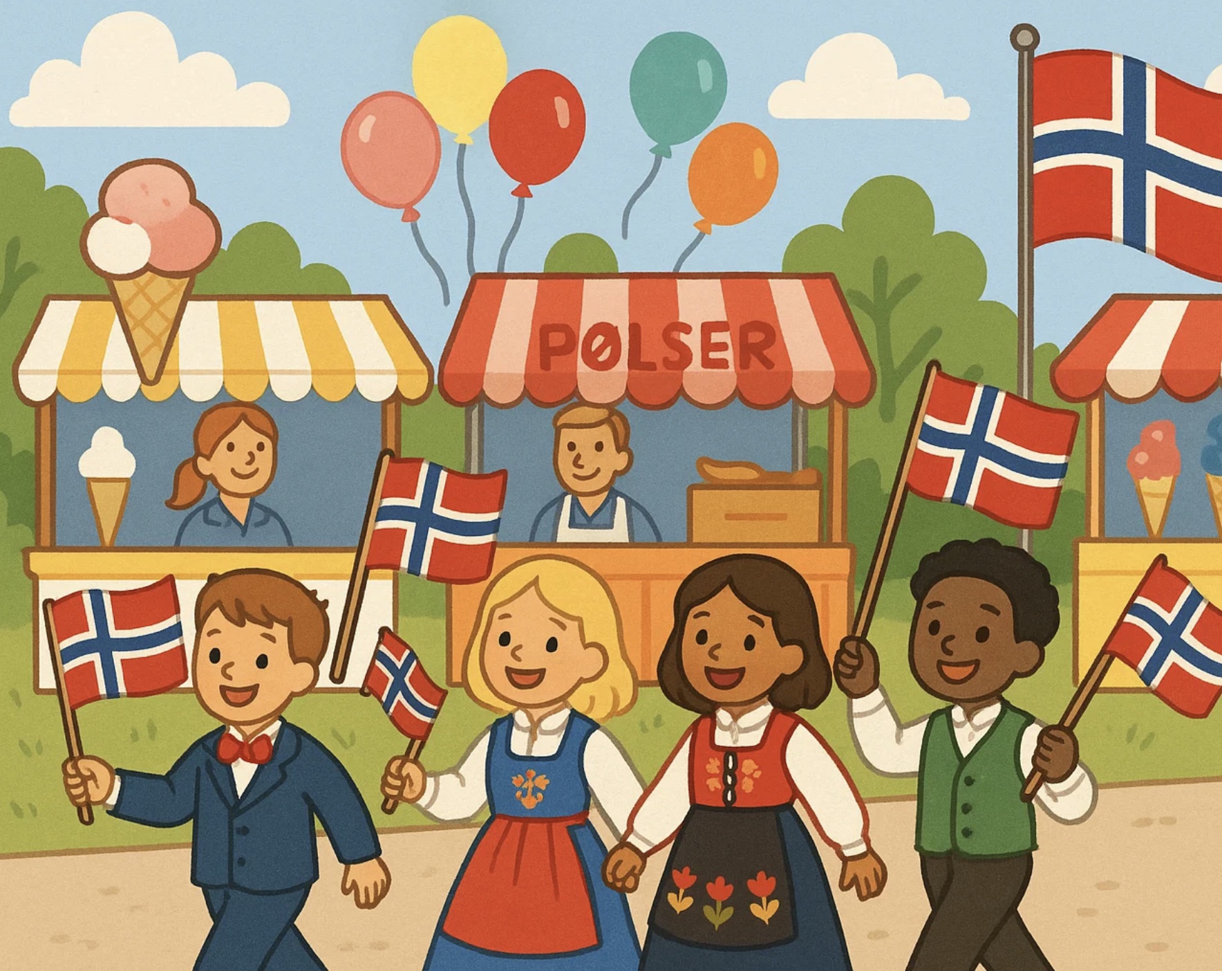 17. mai feiring i Norge